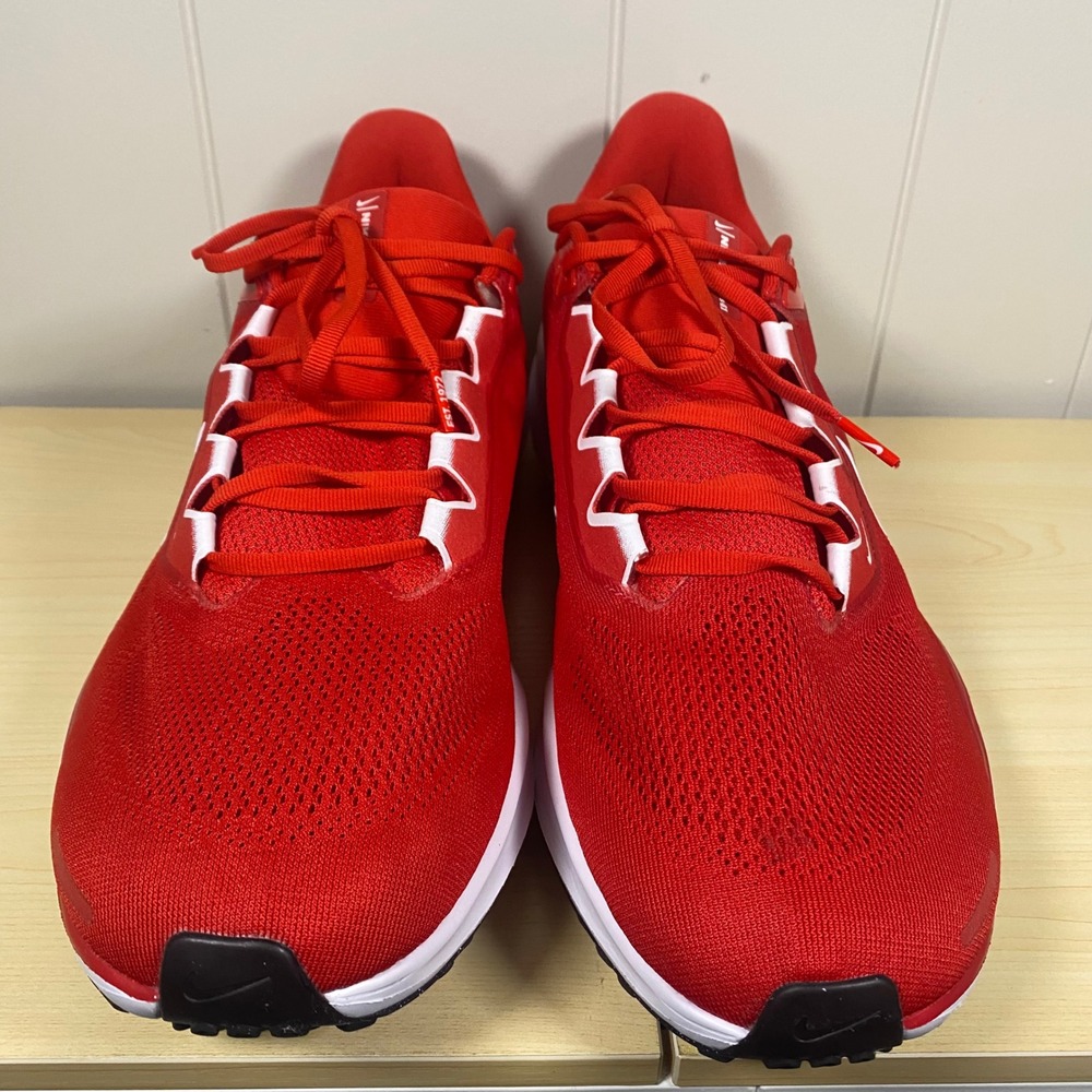 Nike Air Zoom Pegasus 41 Running Shoes Sneakers Mens Size 15 Red - Picture 10 of 15